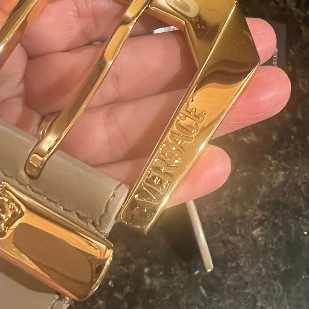 VERSACE Medusa Heritage Barocco Jacquard Belt 4 cm (70/28 - 32in long)